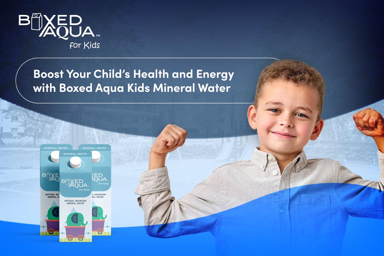 Boxed Aqua Kids Mineral Water