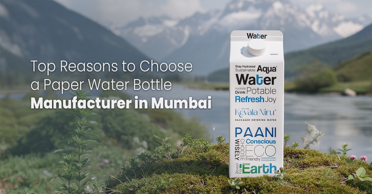 Paper Water Bottle Manufacturer in Mumbai