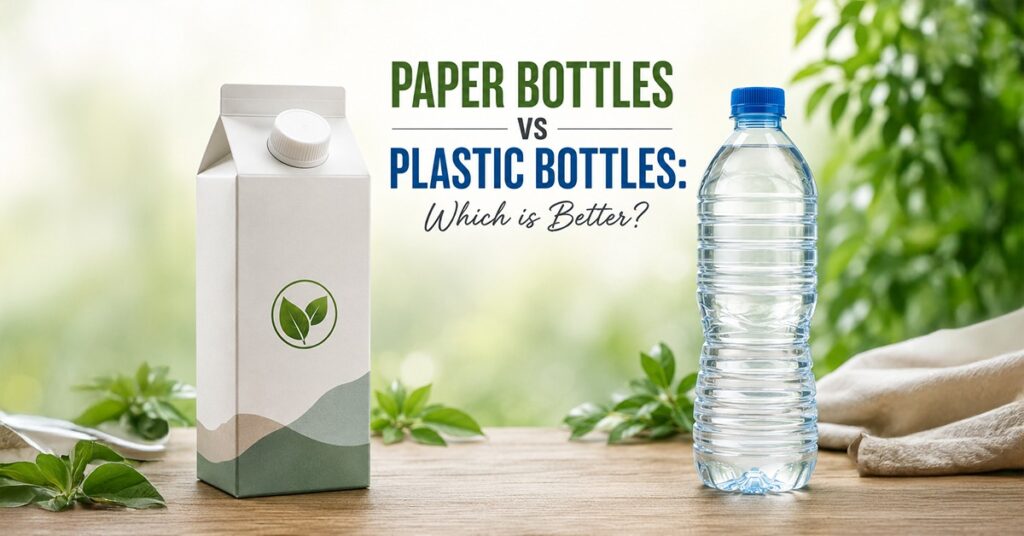 Paper Bottles vs Plastic Bottles