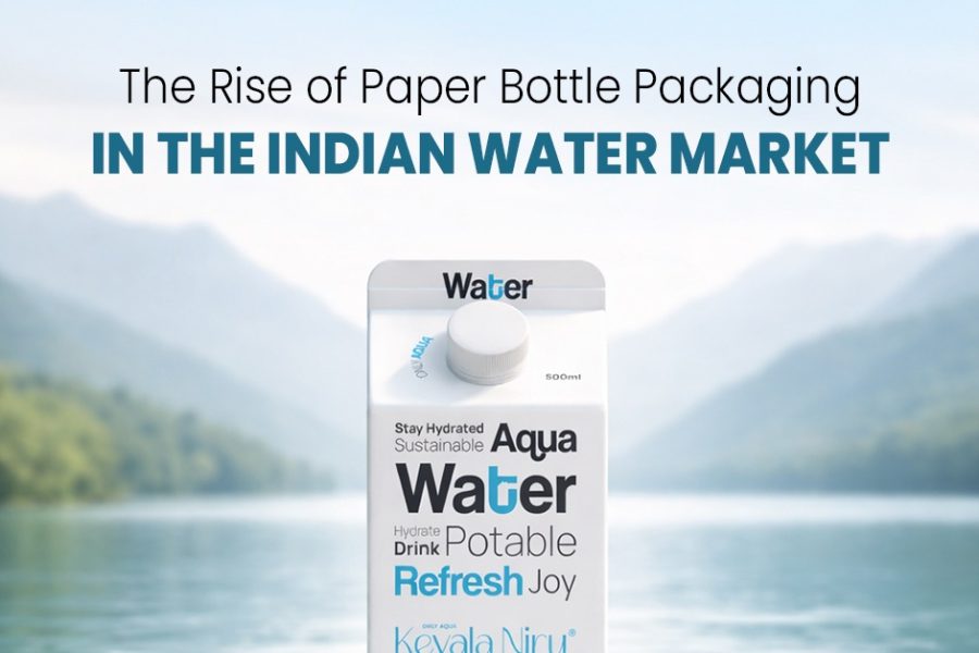 Paper Bottle Packaging in the Indian Water Market
