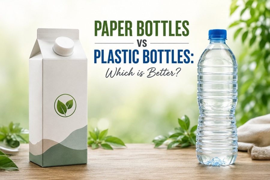 Paper Bottles vs Plastic Bottles