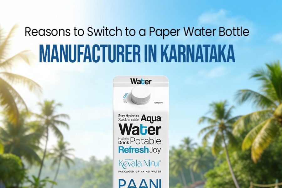 Paper Water Bottle Manufacturer in Karnataka