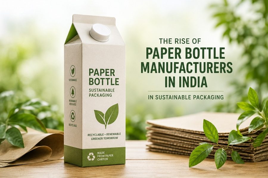 The Rise of Paper Bottle Manufacturers in India in Sustainable Packaging
